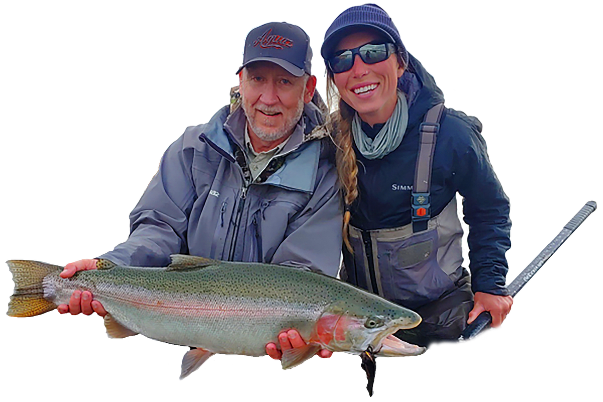 Two-Hand Fly Rods for Giant Rainbows in Alaska - Joe Warren
