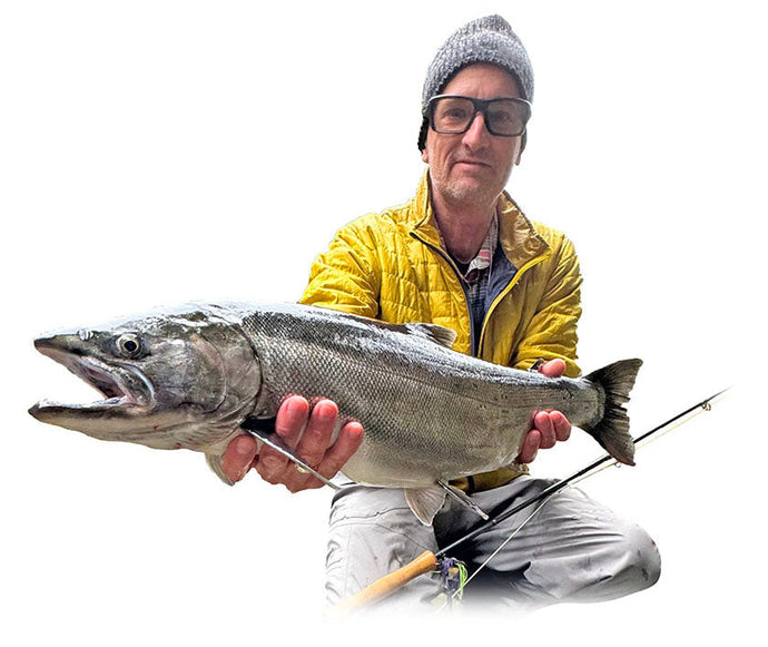 Fly-fishing for Small Stream Coho in Southeast Alaska - Gary Lewis