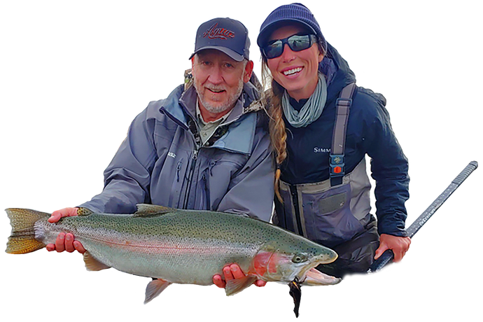 Two-Hand Fly Rods for Giant Rainbows in Alaska - Joe Warren